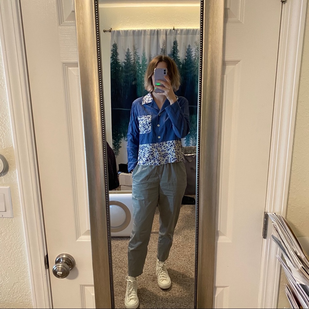 Blue Selene Sport Blouse